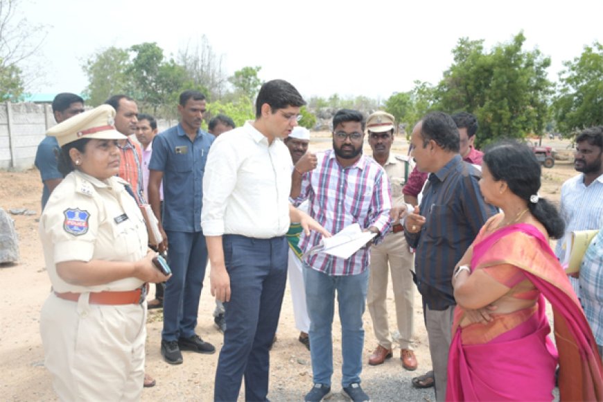 పోలీసు కార్యాలయాల నిర్మాణానికి ఏర్పాట్లు